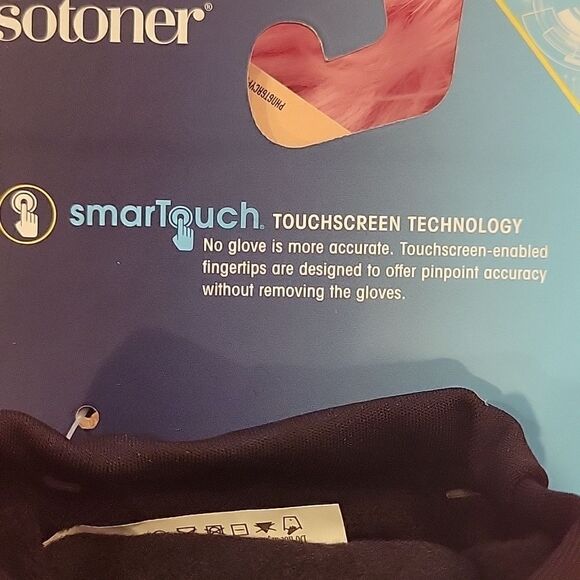 Women's isotoner Lined Faux Leather Gloves - Picture 5 of 5